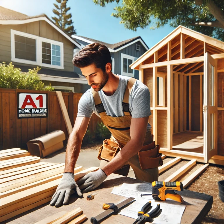 Custom Shed Construction in Northridge