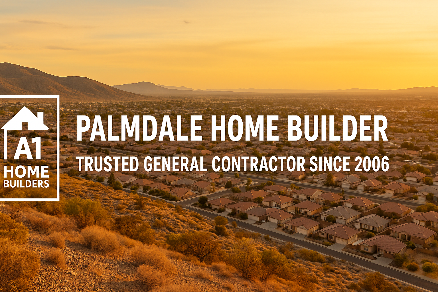 A1 Home Builder in Palmdale – Trusted General Contractor Since 2006